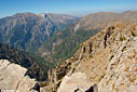 High above the gorge of Samaria