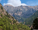 Cliffs of the Samaria gorge