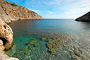 The bay of Diktynna on the Rodopou peninsula