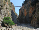 Bridge across the gorge of Aradena