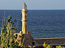 The Chania lighthouse