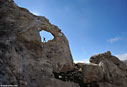 Rock arch in the White Mountains