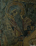 Detail of a fresco in the chapel of Agios Stefanos