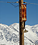 Electric pole in Omalos