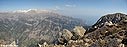 The gorge of Samaria seen from above