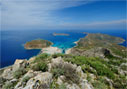 The northern tip of the Gramvousa peninsula