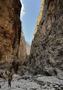 In the gorge of Samaria