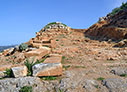 The main entrance gate of Aptera