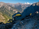 Above the gorge of Samaria
