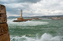 Stormy day in Chania