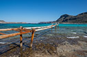 An old pier in Balos