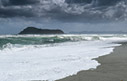 A storm in Platanias