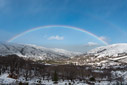 A rainbow above Sembronas