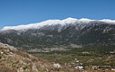 The White Mountains seen from Anopolis