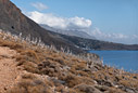 On the path between Loutro and Sweet Water Beach