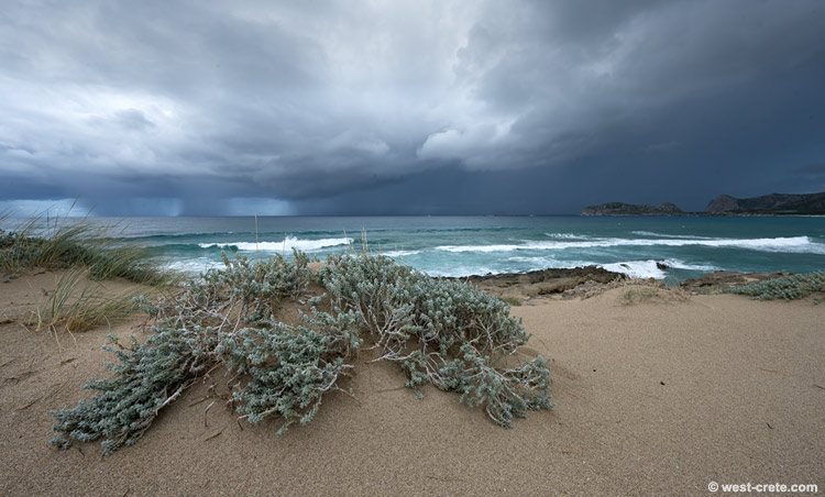 Storm in Falasarna
 -  click on the image to enlarge