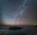 Balos at night