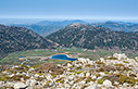 The plateau of Omalos seen from the summit of Koukoule