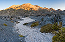 Sunrise in the mountains