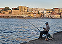Evening time in Chania harbour