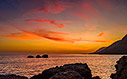 After sunset in Hora Sfakion