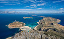 Up a ridge on Gramvousa