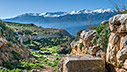 View of the White Mountains from Aptera