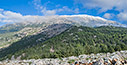 The White Mountains seen from a hill above Agios Ioannis