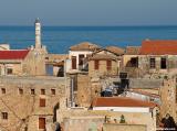 Chania rooftops and the lighthouse
