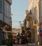 An alley in the old town of Chania.