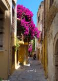 An alley in the old town of Chania