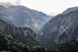 Above the gorge of Samaria
