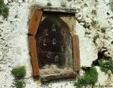 Window of the chapel of Agios Giorgos, Akrotiri