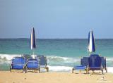 The beach of Kalathas in April